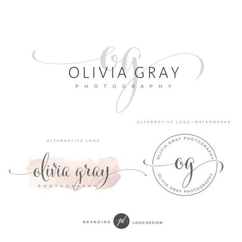Graphic Design Design And Templates Watermark Logo Photography Logo