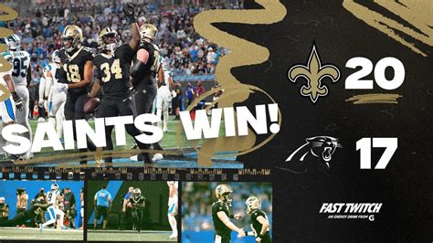 Saints Defeat Panthers In Divisional Battle On Mnf