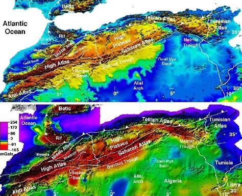 Atlas Mountains On Map Of Africa Amazing Free New Photos Blank Map Of