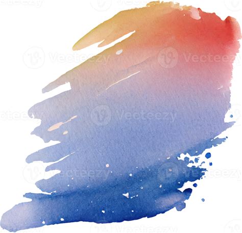Free Watercolor Brush Stroke Splatter 21183417 Png With Transparent