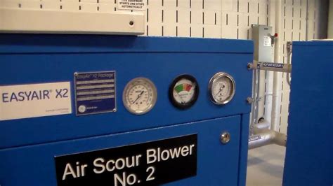 Waste Water Advanced Air Scour Blowers Youtube