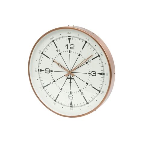 Buy This Small Antique Copper Aviator Wall Clock From