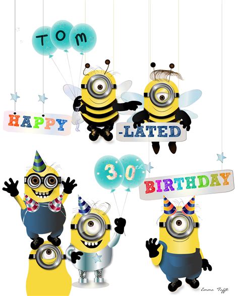 Minions Happy Birthday Clipart 20 Free Cliparts Download Images On