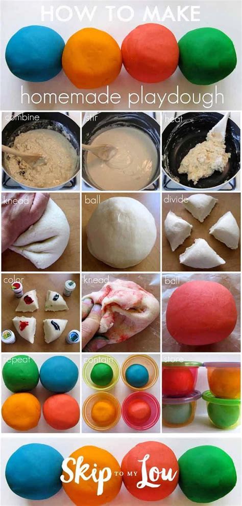 How To Make The Best Homemade Playdoh This Play Dough Recipe Is Easy