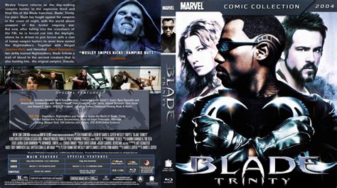 Blade Trinity Movie Blu Ray Custom Covers Blade Trinity 3 Dvd Covers