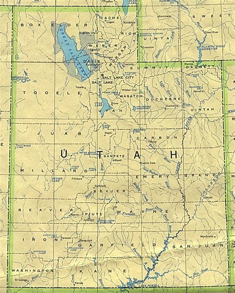 Utah Maps Perry Castañeda Map Collection Ut Library Online