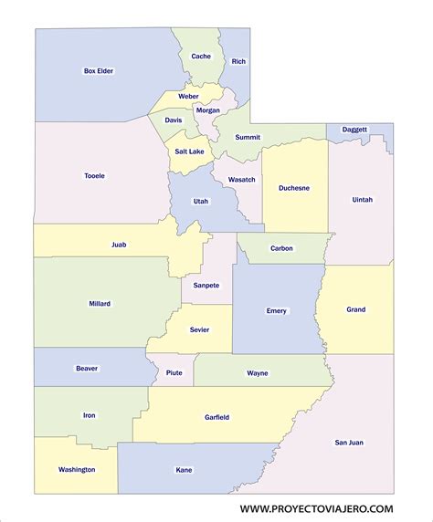Utah Estados Unidos Mapa E Información