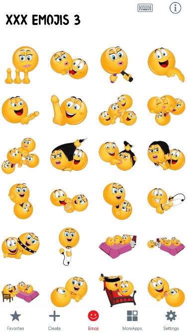 Xxx Emojis 3 Xxx Emoji Icons Xxx Love Emoticons Xxx Emoji App