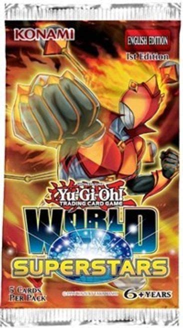 Yu Gi Oh World Superstars Booster Pack World Superstars Yugioh