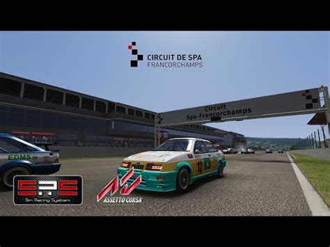 Assetto Corsa Rookie Daily Race 2 SRS Ford Sierra RS500 DTM Spa