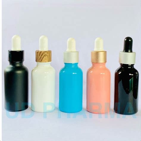 Multi Color Glass Dropper Bottle Capacity 10 100 Milliliter Ml At