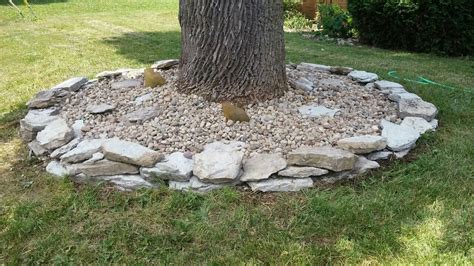Rock Around Tree Landscaping With Rocks Landscaping Around Trees Around Tree