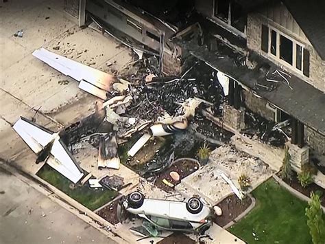Utah Man Crashes Plane Into His Own Home After Being Arrested On