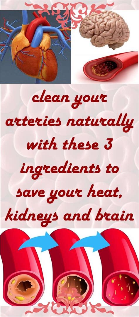 fine article about how to clean your arteries naturally with these 3