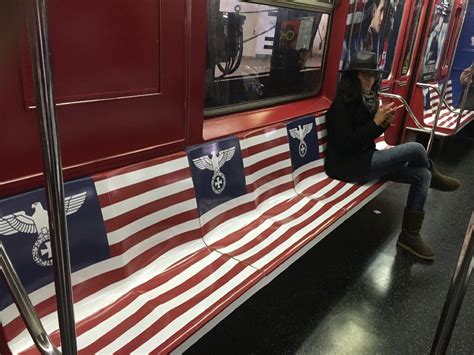 Ads Featuring Nazi Imagery Pulled From New York City Subway Chicago