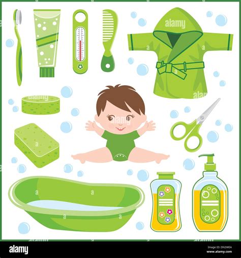 Green Bathing Stock Vector Images Alamy