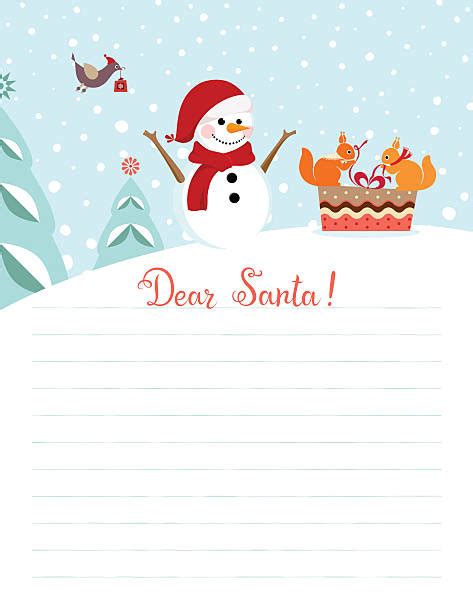 Best Letter To Santa Illustrations Royalty Free Vector
