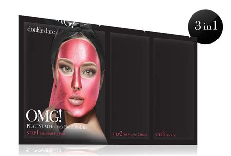 Omg Platinum Hot Pink Facial Mask Kit Oz Hair And Beauty