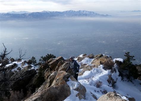 Wasatch And Beyond Hiking Mt Olympus In Winter