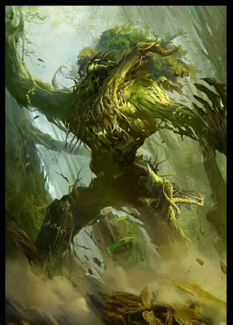 Forest Elemental Forest Creatures Fantasy Creatures Mythical