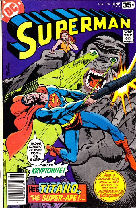 The Cover To Superman Comics Comic Book