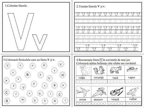 Fise De Lucru Clasa Pregatitoare Clr Litere De Mana Malayrifa