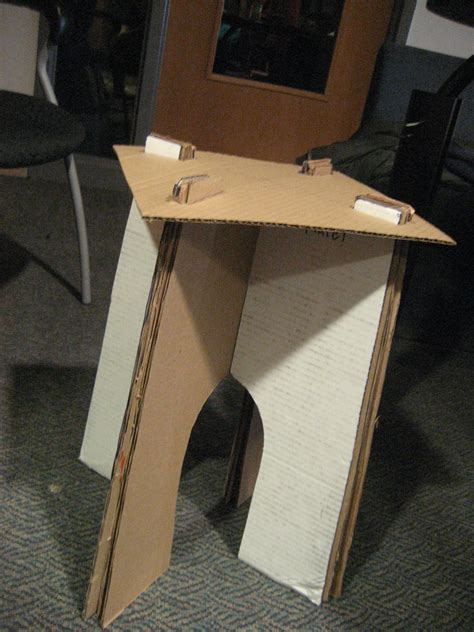 The Cardboard Stool Preparing For Our First Campus Workshops