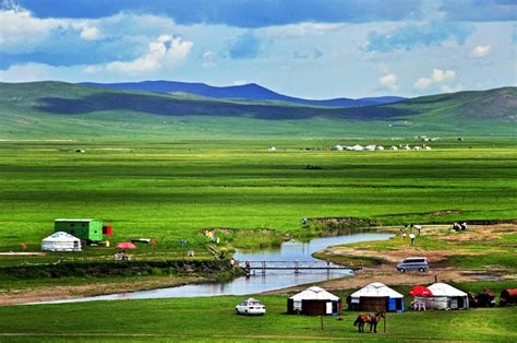 Xilamuren Grassland Grassland Near Hohhot In Baotou