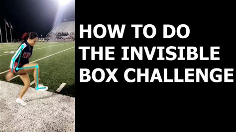 How To Do The Invisible Box Challenge Quick Tutorialbreakdown Youtube
