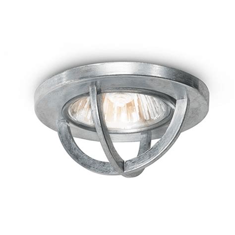 Adjustable ceiling spotlights let you direct the light wherever you want it. Chamonix Recessed Zinc Vintage Spotlight | Vintage ...