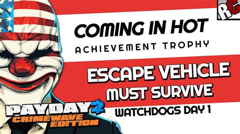 The ending has a i'll go over them here in this guide so you can get the secret ending, too. Payday 2 Crimewave Edition - COMING IN HOT Achievement & Trophy Guide - Watchdogs Day 1 - YouTube