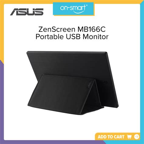 Asus Zenscreen Mb166c Portable Usb Monitor Onsmart