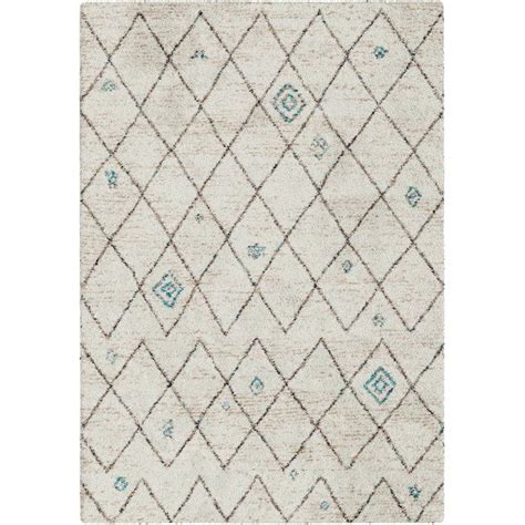 Because of the looped construction, spills tend to sit on the surface of the carpet, so if you can get to them early, you will likely be able to prevent them from sinking into the fiber. Annelle High Pile Berber Diamond Blue/Cream Rug | Moroccan ...