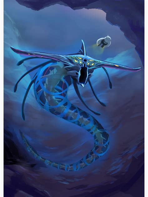 Subnautica Ghost Leviathan Sticker For Sale By Choknater Redbubble