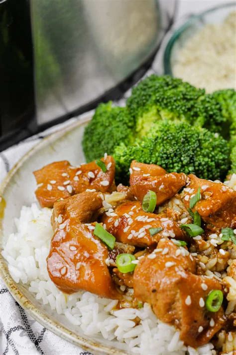 Slow Cooker Honey Garlic Chicken Entree Or Appetizer Our Zesty Life