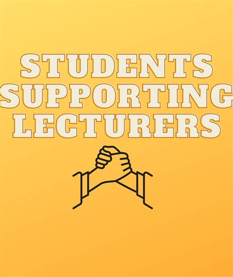 Students Supporting Lecturers