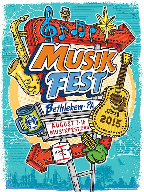 Musikfest 2015 poster highlights area's history with ...