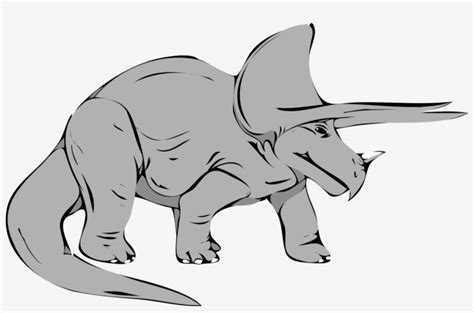 Triceratops Tyrannosaurus Dinosaur Late Cretaceous Triceratops Clip