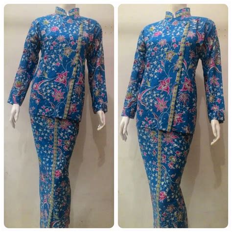 Model Baju Batik Pramugari Modern Jual Dress Brokat Baju Kebaya
