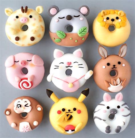 Beadgoodies Doughnuts Cute Character Donuts Cute Baking Disney