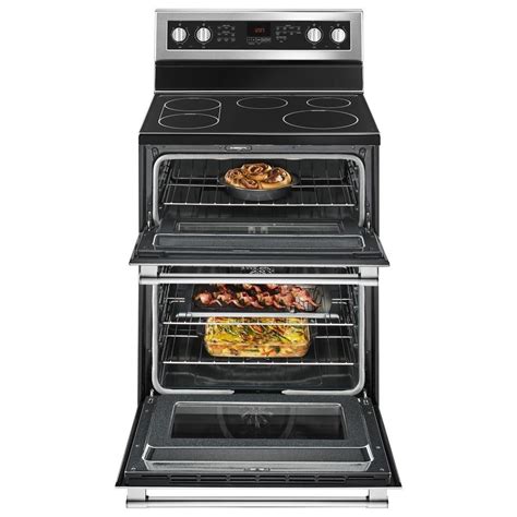 Maytag 30 Inch Wide Double Oven Electric Range With True Convection 6