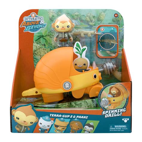 Buy Octonauts Above And Beyond Terra Gup 2 And Paani Deluxe Toy Vehicle And Figure Recreate
