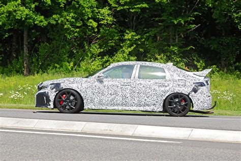 2022 Honda Civic Type R Spy Photos Preview The All New Civic Hatchback