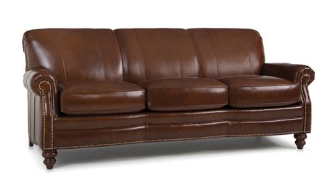 Leather Sofa 383 10l By Smith Brothers At Gladhill Furniture
