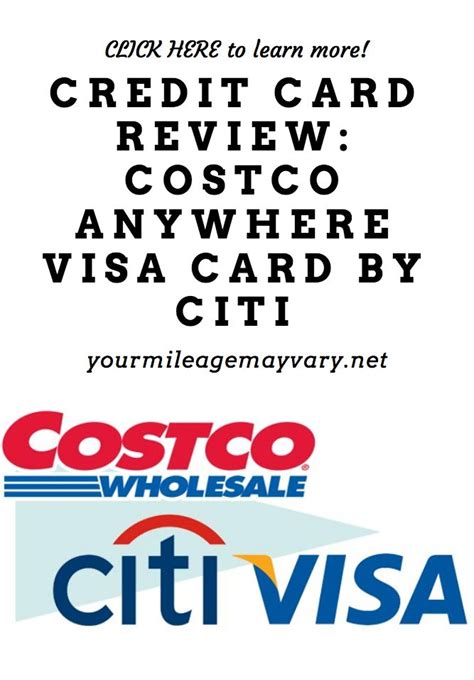 Is one of them right for you? Credit Card Review: Costco Anywhere Visa Card by Citi | Credit card reviews, Credit card, Visa card