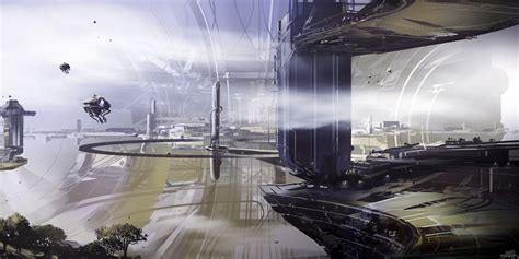 Artstation Halo 4 Spherized World Concept 2010