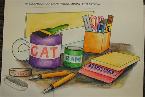 4 alat dan bahan (media) seni lukis. Kajian Rekaan Seni Visual: KRSV - ukiran kayu