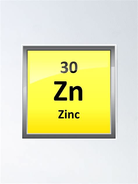 Zinc Element Symbol Periodic Table Stickers By Sciencenotes Redbubble My Xxx Hot Girl