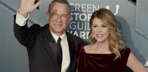 tom hanks gives updates after he and rita wilson were released from the hospital