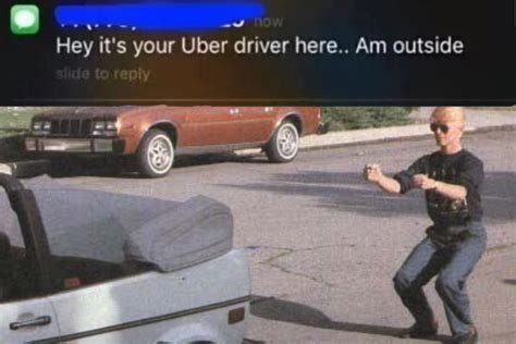 David Bowies Invisible Car Hey Its Your Uber Driver Know Your Meme